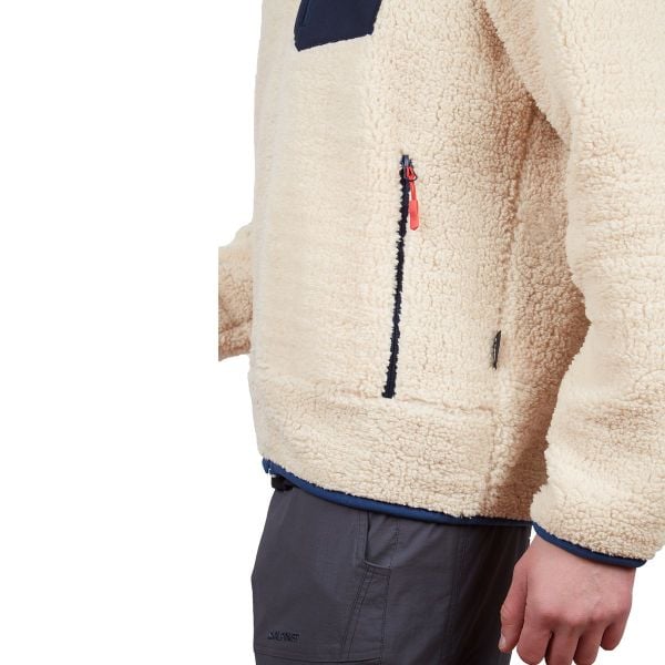 Alpinist Plus Teddy Erkek Polar Mont - ekru