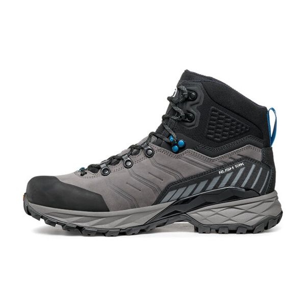Scarpa Rush TRK Pro Gore-Tex Erkek Outdoor Bot Smoke - Lake Blue