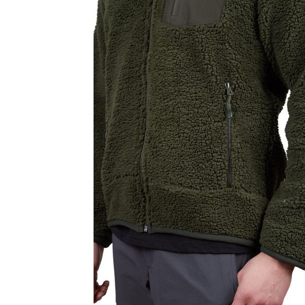 Alpinist Plus Teddy Erkek Polar Mont - haki