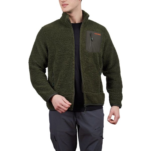 Alpinist Plus Teddy Erkek Polar Mont - haki