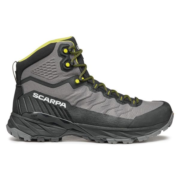 Scarpa Rush TRK LT Gore-Tex Erkek Outdoor Bot Gray - Lime