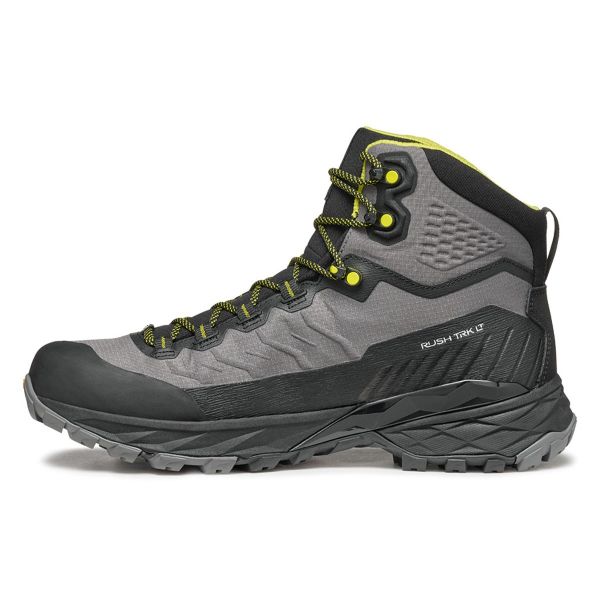 Scarpa Rush TRK LT Gore-Tex Erkek Outdoor Bot Gray - Lime