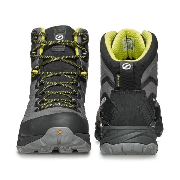 Scarpa Rush TRK LT Gore-Tex Erkek Outdoor Bot Gray - Lime