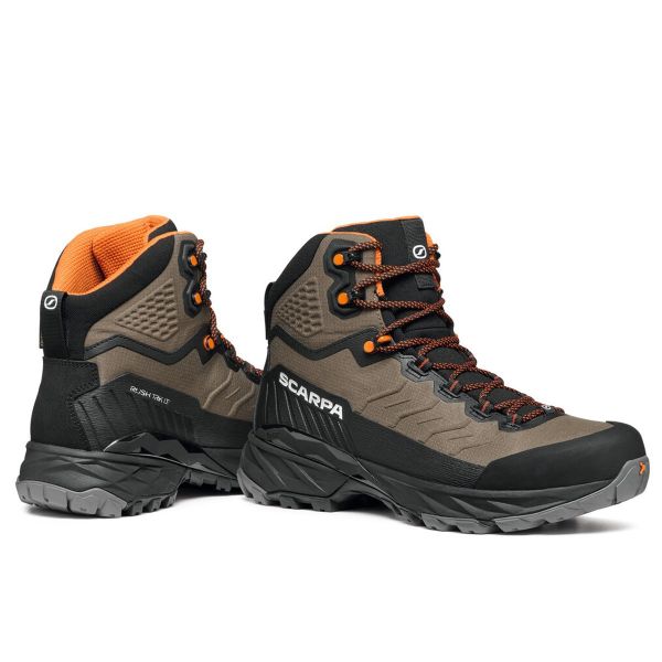 Scarpa Rush TRK LT Gore-Tex Erkek Outdoor Bot Mud - Burnt Orange