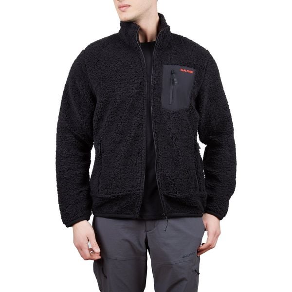 Alpinist Plus Teddy Erkek Polar Mont - siyah