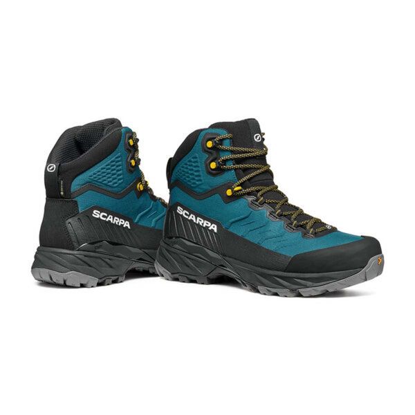 Scarpa Rush TRK LT Gore-Tex Erkek Outdoor Bot Petrol - Mustard