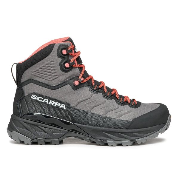 Scarpa Rush TRK LT Gore-Tex Kadın Outdoor Bot Gray-Coral