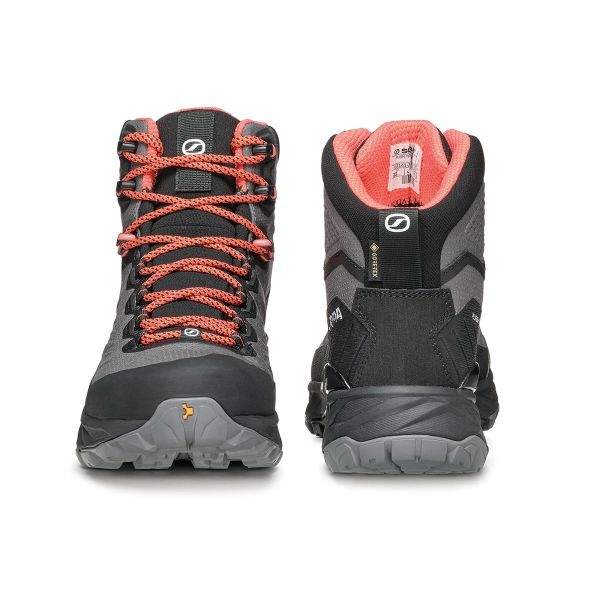Scarpa Rush TRK LT Gore-Tex Kadın Outdoor Bot Gray-Coral