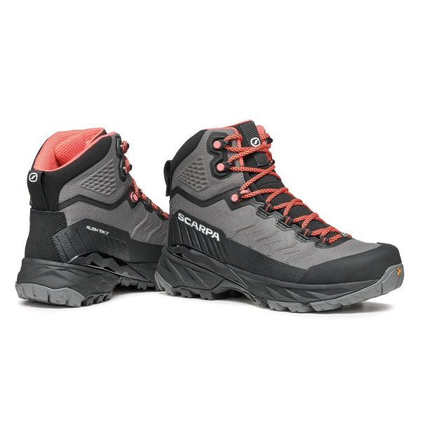 Scarpa Rush TRK LT Gore-Tex Kadın Outdoor Bot Gray-Coral