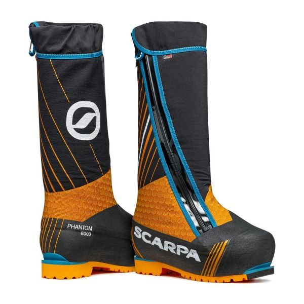 Scarpa Phantom 8000 HD Erkek Tırmanış Botu Black- Brıght Orange