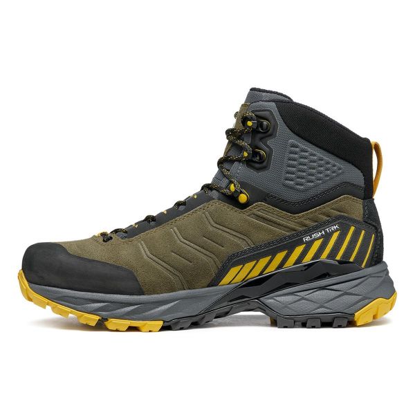Scarpa Rush TRK Gore-Tex Erkek Outdoor Bot Military - Mustard