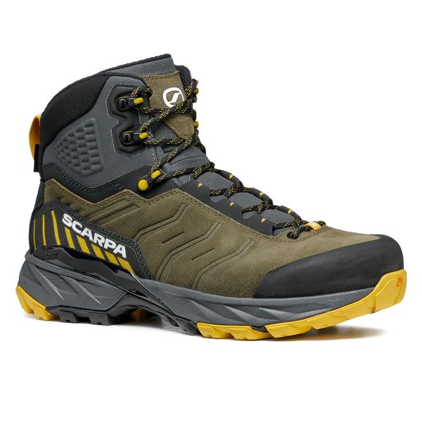 Scarpa Rush TRK Gore-Tex Erkek Outdoor Bot Military - Mustard