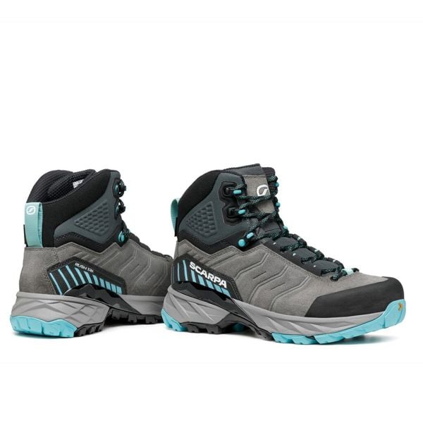 Scarpa Rush TRK Gore-Tex Kadın Outdoor Bot Midgray-Aqua
