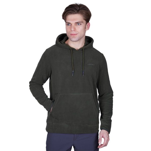 Alpinist Cliff Erkek Kapüşonlu Polar -  haki