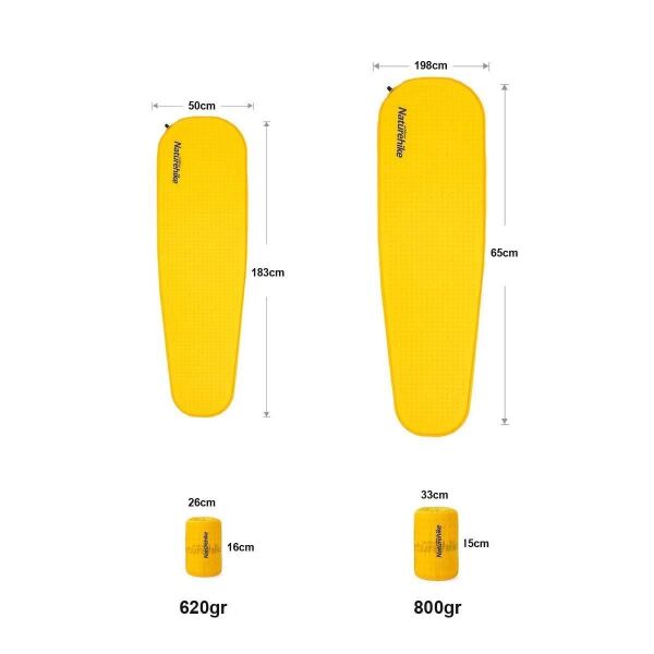 Naturehike C035 Ultralight Sponge Şişme Kamp Matı