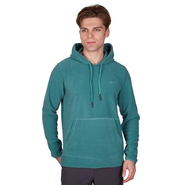 Alpinist Cliff Erkek Kapüşonlu Polar - yeşil