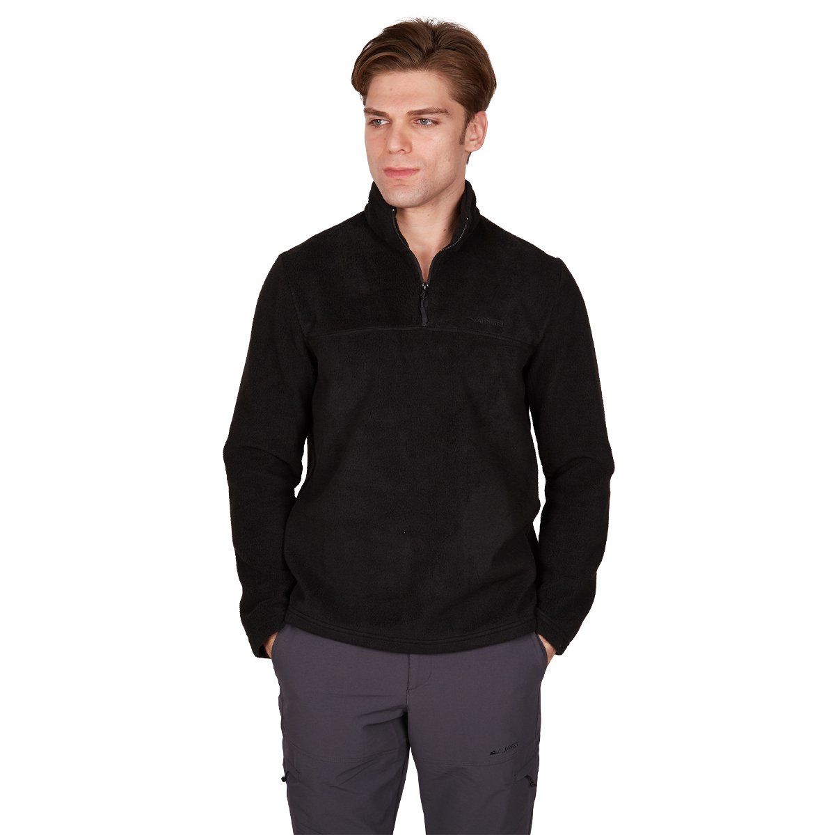 Alpinist Agiliy Polar Sweatshirt - siyah