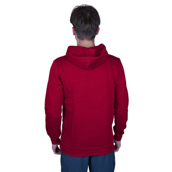 Alpinist Stream Erkek Kapşonlu Sweatshirt Bordo