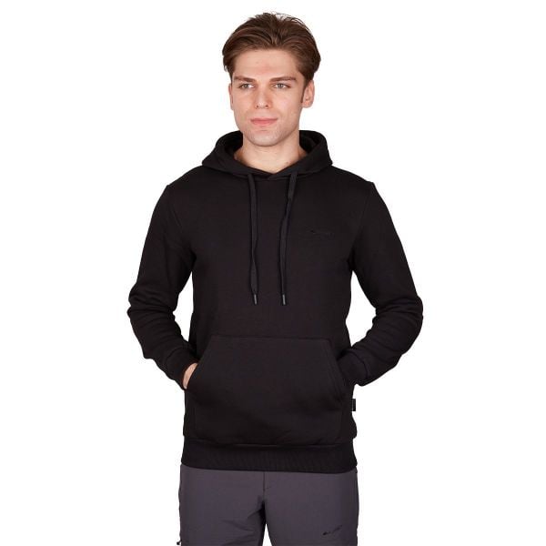 Alpinist Stream Erkek Kapüşonlu Sweatshirt SİYAH