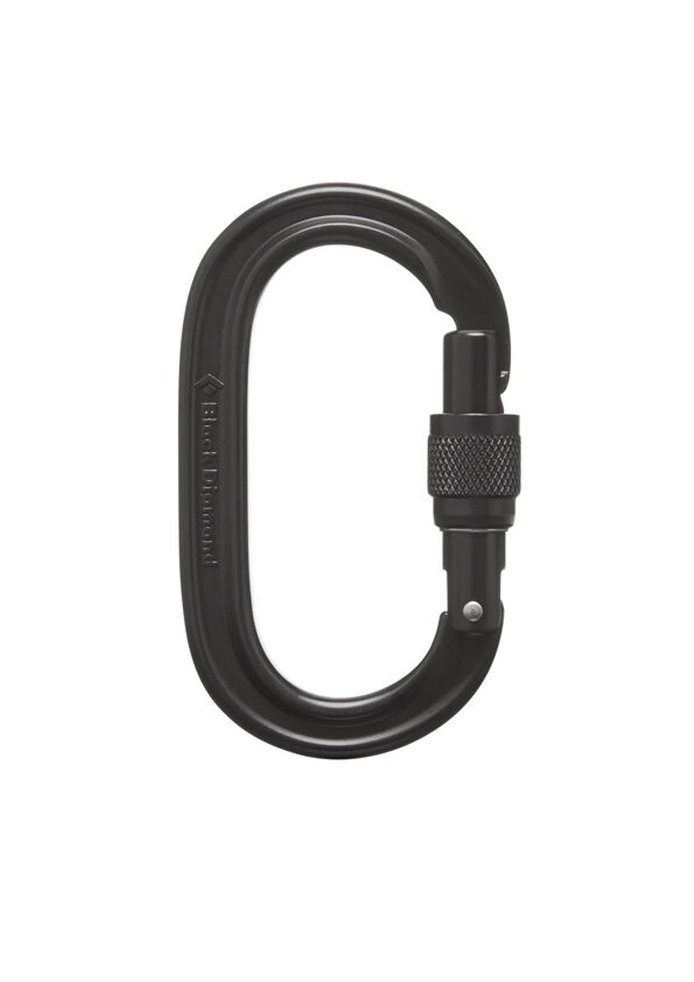 Black Diamond Oval Keylock Screwgate Outdoor Karabina