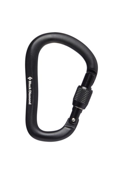 BLACK DIAMOND ROCKLOCK SCREWGATE OUTDOOR KARABİNA Black