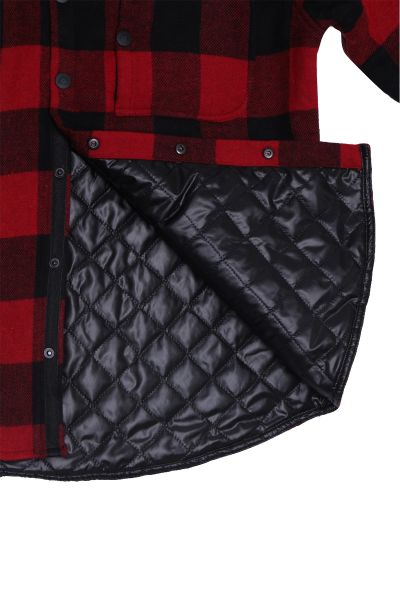 Alpinist Futura Ekose Erkek Outdoor Gömlek kırmızı