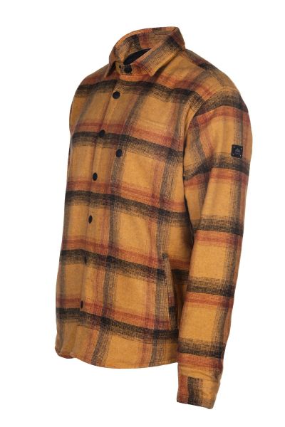 Alpinist Futura Ekose Erkek Outdoor Gömlek Sarı