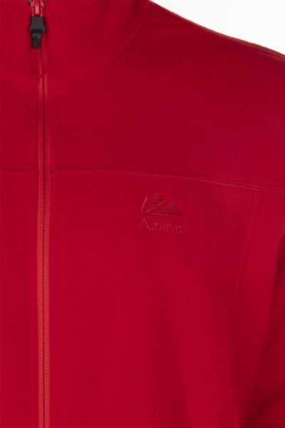 Alpinist Kentt Erkek Outdoor Polar - bordo