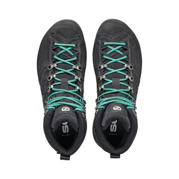 Scarpa Mescalito TRK Gore-Tex Kadın Outdoor Bot Dark Anthracite-Tropical Green