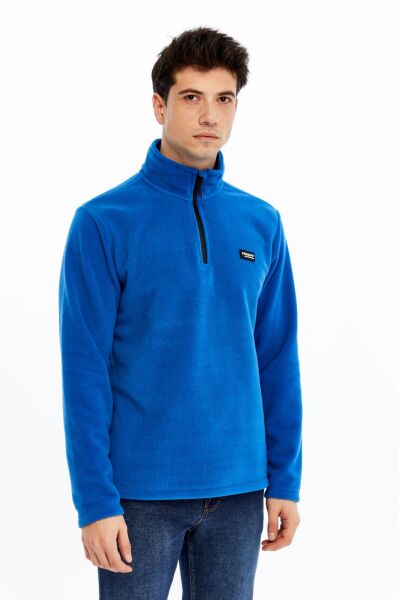 Champp Summit Yarım Fermuarlı Erkek Polar - Mavi