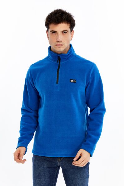 Champp Summit Yarım Fermuarlı Erkek Polar - Mavi