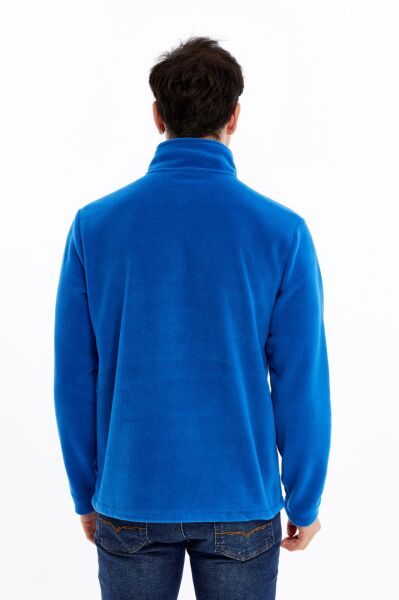 Champp Summit Yarım Fermuarlı Erkek Polar - Mavi