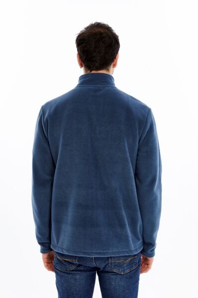 Champp Summit Yarım Fermuarlı Erkek Polar - İndigo