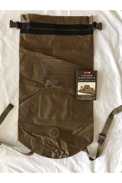 SEALLINE 3 Season Compression Sack Su Geçirmez Çanta 25 Litre Coyote