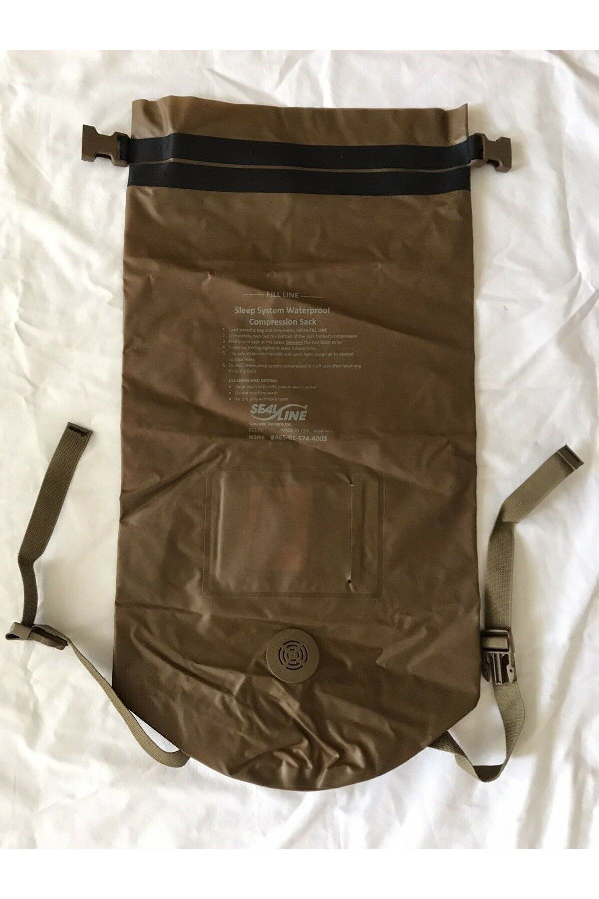 SEALLINE 3 Season Compression Sack Su Geçirmez Çanta 25 Litre Coyote