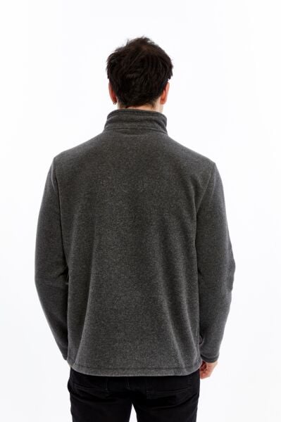 Champp Horizon Tam Fermuarlı Erkek Polar - Antrasit