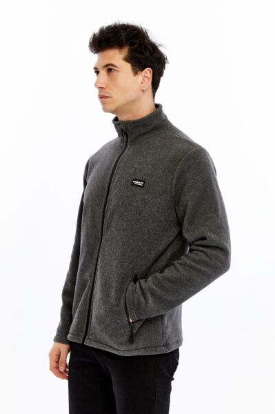 Champp Horizon Tam Fermuarlı Erkek Polar - Antrasit