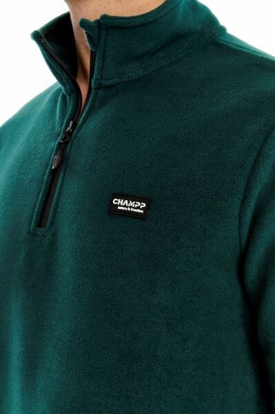 Champp Summit Yarım Fermuarlı Erkek Polar - Yeşil