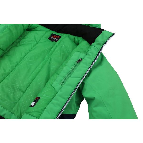 Hannah Anakin Jr Çocuk Kayak Mont - Classic Green-Dress Blue