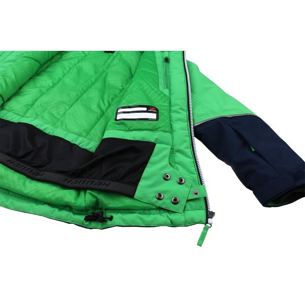 Hannah Anakin Jr Çocuk Kayak Mont - Classic Green-Dress Blue