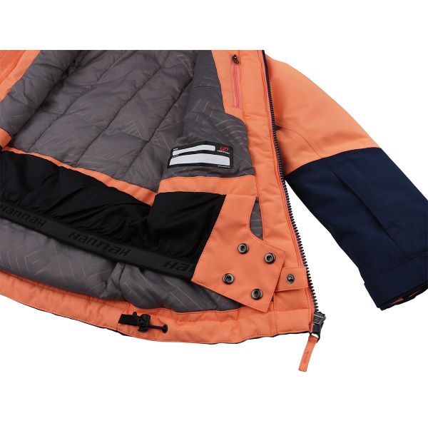 Hannah Kigali Jr Çocuk Kayak Mont - Cantaloupe-Dress blues