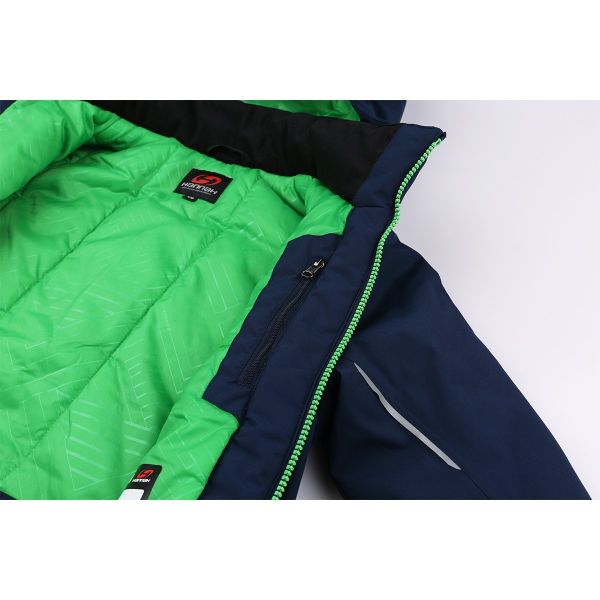 Hannah Kigali Jr Çocuk Kayak Mont - Dress blues-Classic grn