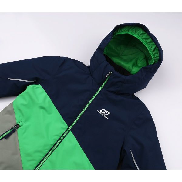 Hannah Kigali Jr Çocuk Kayak Mont - Dress blues-Classic grn