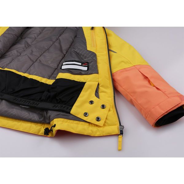 Hannah Kigali Jr Çocuk Kayak Mont - Vibrant yellow-Cantaloup