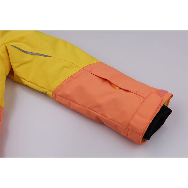 Hannah Kigali Jr Çocuk Kayak Mont - Vibrant yellow-Cantaloup