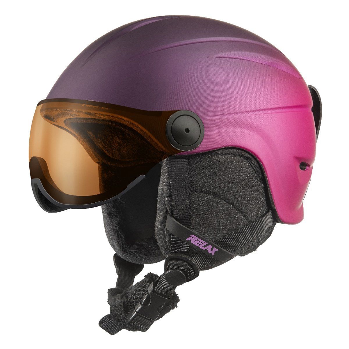 Relax Twister Visor Kayak kaskı - Violet