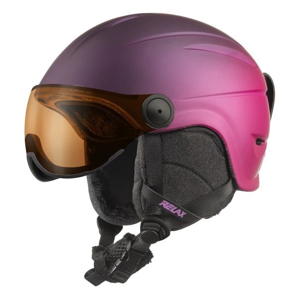 Relax Twister Visor Kayak kaskı - Violet