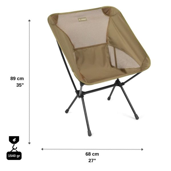 Helinox Chair One XL Outdoor Kamp Sandalyesi Coyote Tan