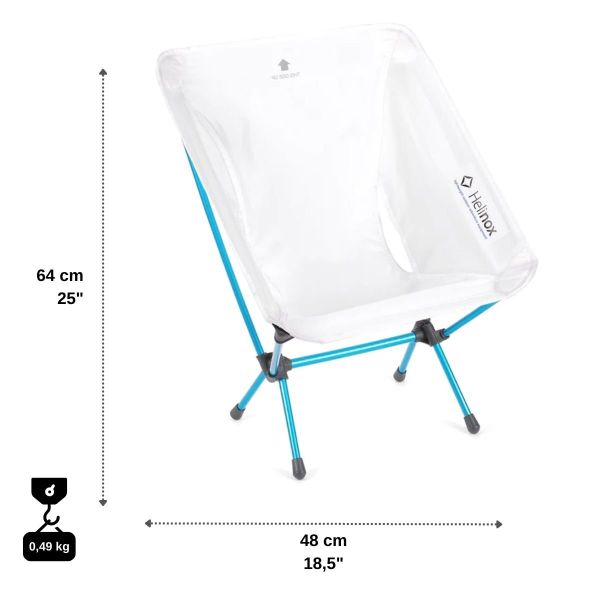 Helinox Chair Zero Outdoor Kamp Sandalyesi White