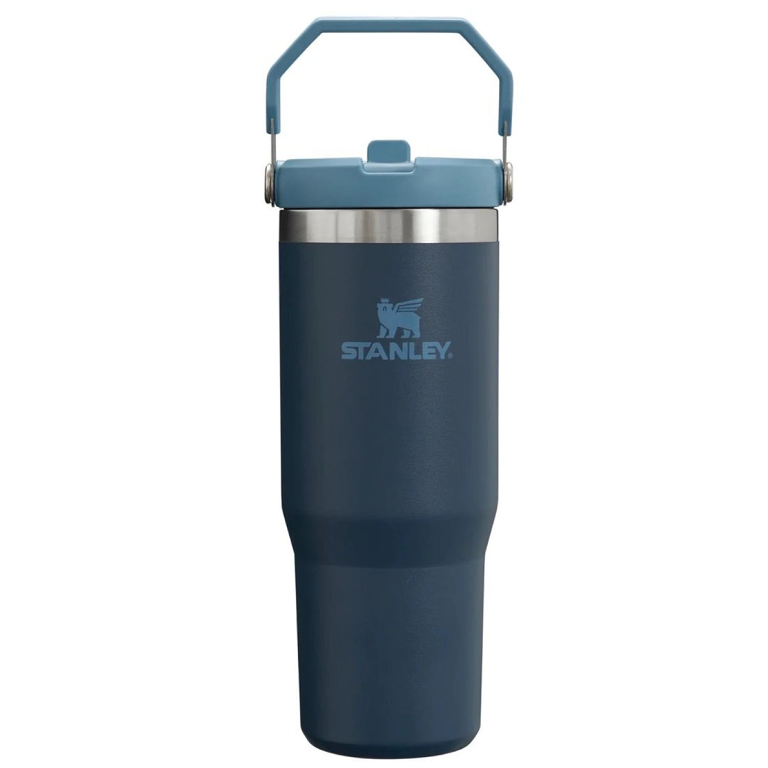 Stanley The IceFlow Flip Straw Tumbler Termos Navy 0.89 Litre